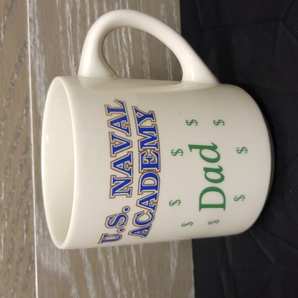 U.S. Naval Academy Dad coffee mug